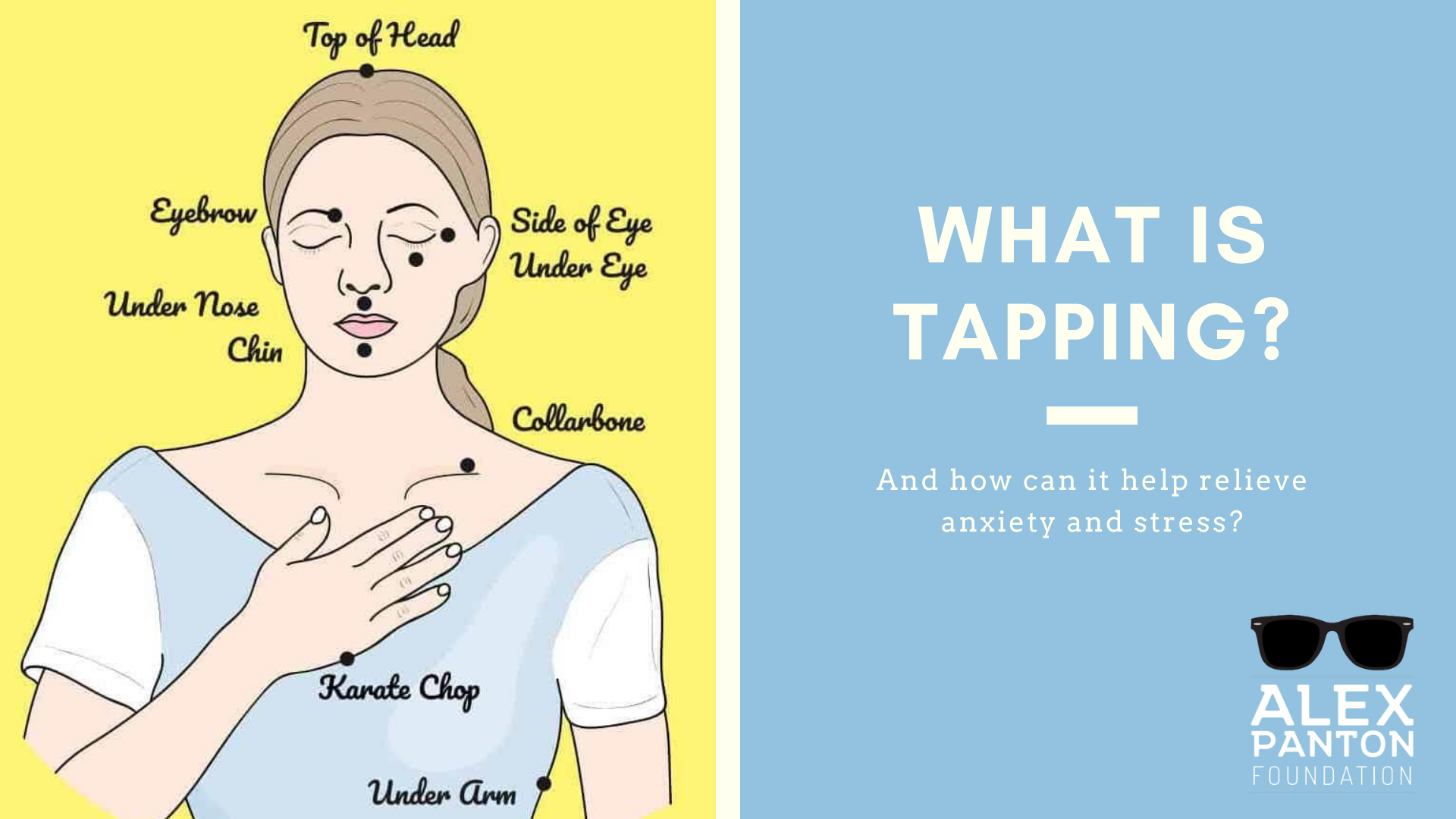 What is tapping and how can it relieve stress and anxiety?